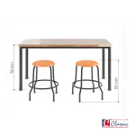 Butaca asiento en PVC